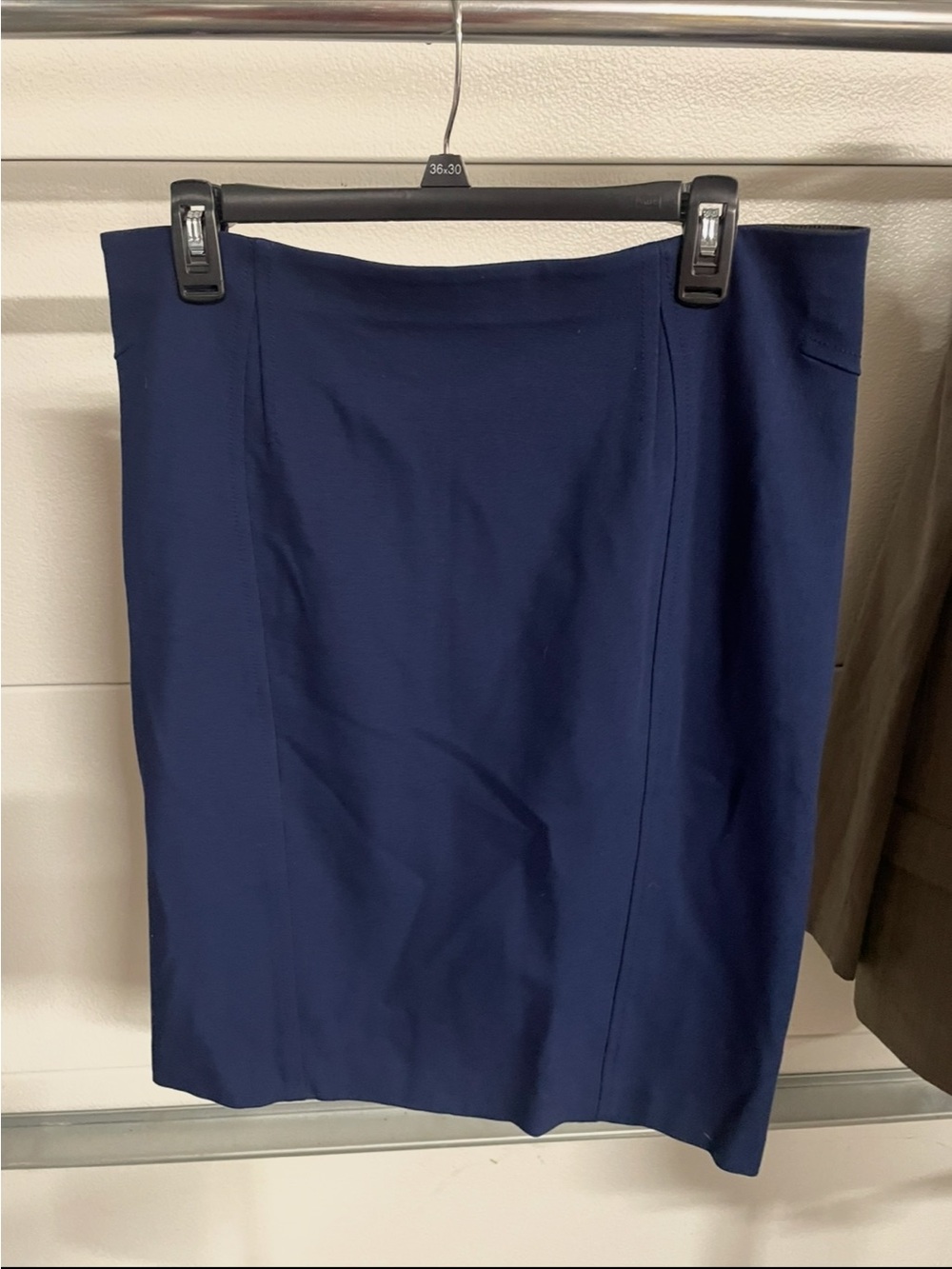Ann Taylor Classic Navy Pencil Skirt - Women